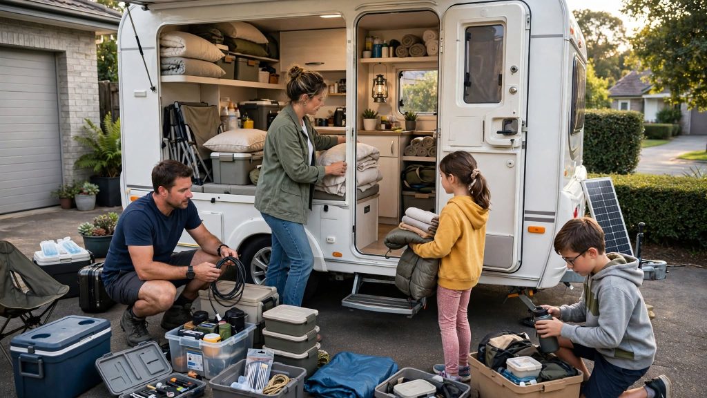 How to Prepare Your Caravan for a Comfortable Camping Holiday